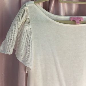 Lilly pulitzer White short sleeve top